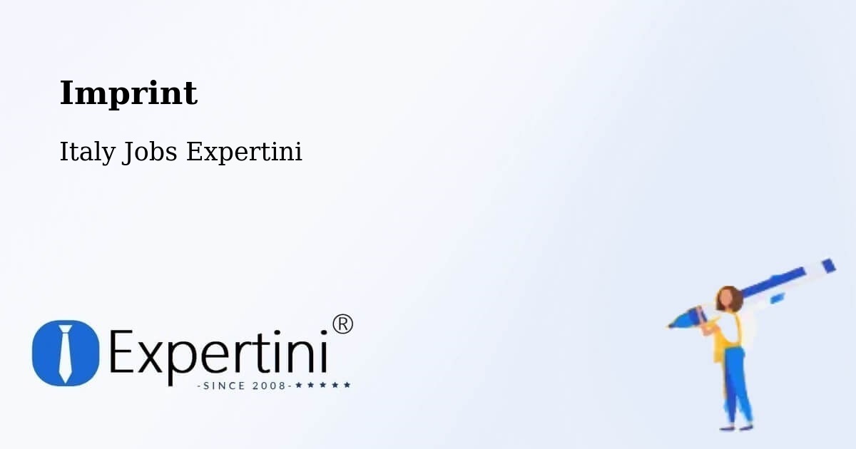 Imprint – Ceto - Italy Jobs Expertini